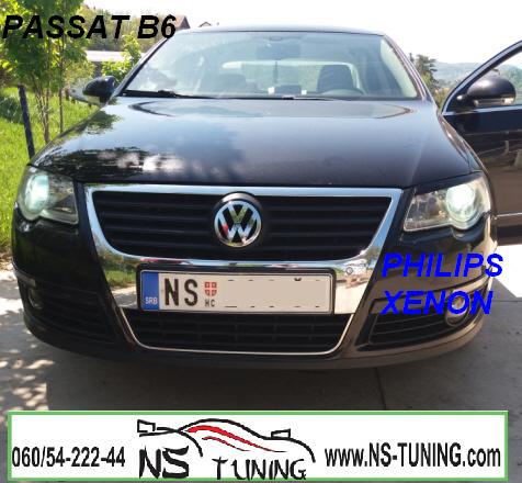 passat b6 xenon svetla h7 sijalica philips ugradnja novi sad